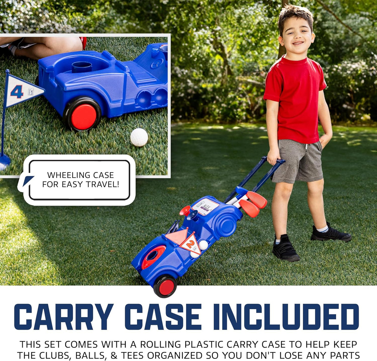 Franklin Sports PGA Tour Myfirst Kids Toy Golf Club Set