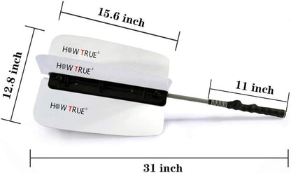 Golf Power Resistance Trainer Golf Swing Trainer Golf Power Swing Fan, White