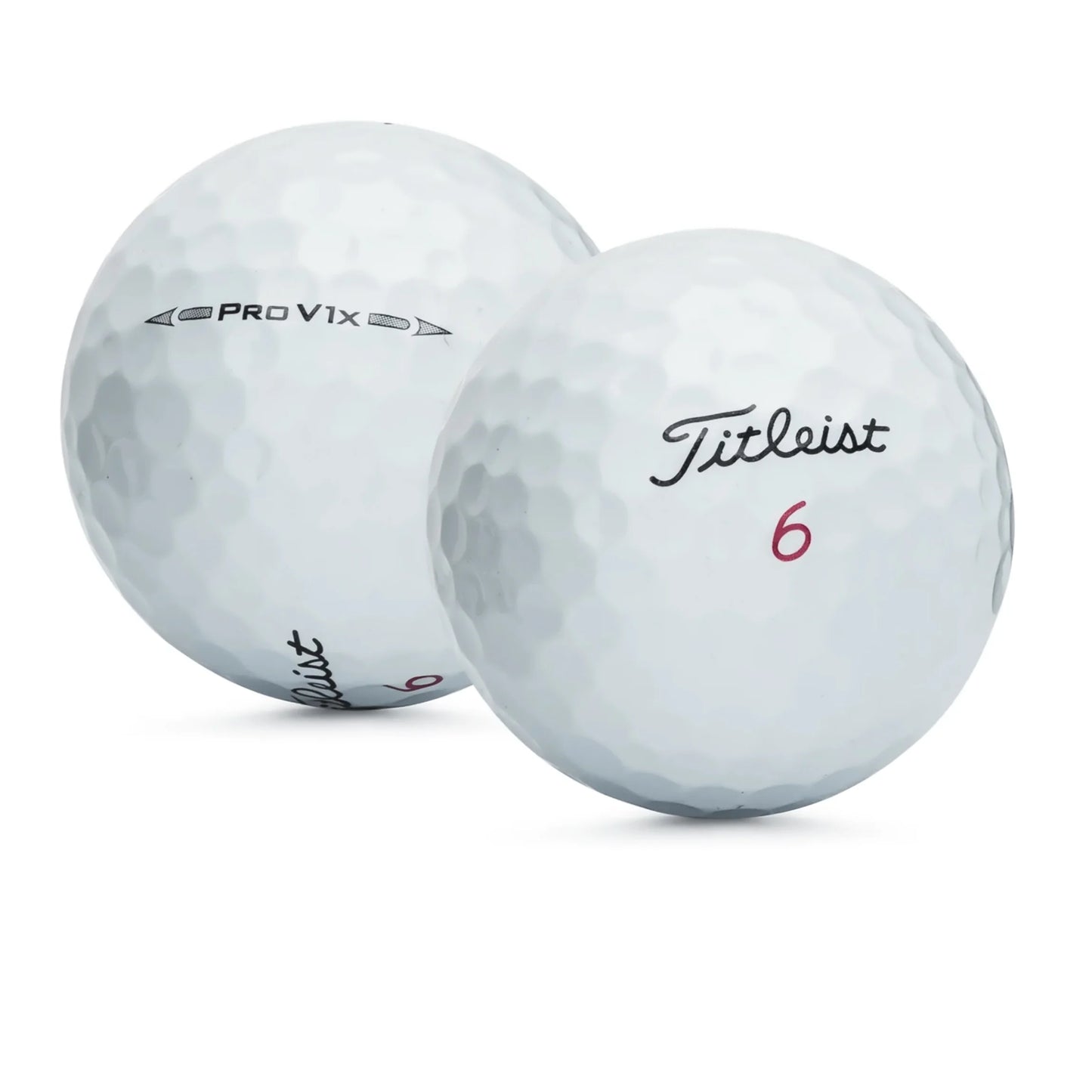 Titleist 12 Pro V1X Golf Balls - Mint Quality, 12 Golf Balls