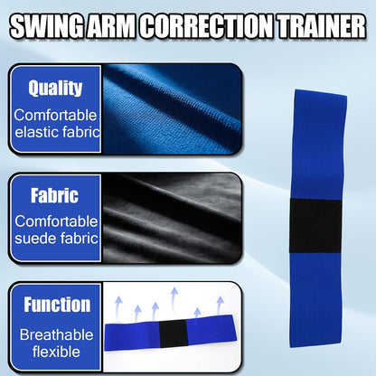 Golf Grip Trainer, Swing Correcting Arm Band, Golf Wrist Brace Swing Training Correct Aid, Suitable for Golf Beginners and Professional Players, Achieve Standard Posture and Swing Accuracy.（3 Pcs）