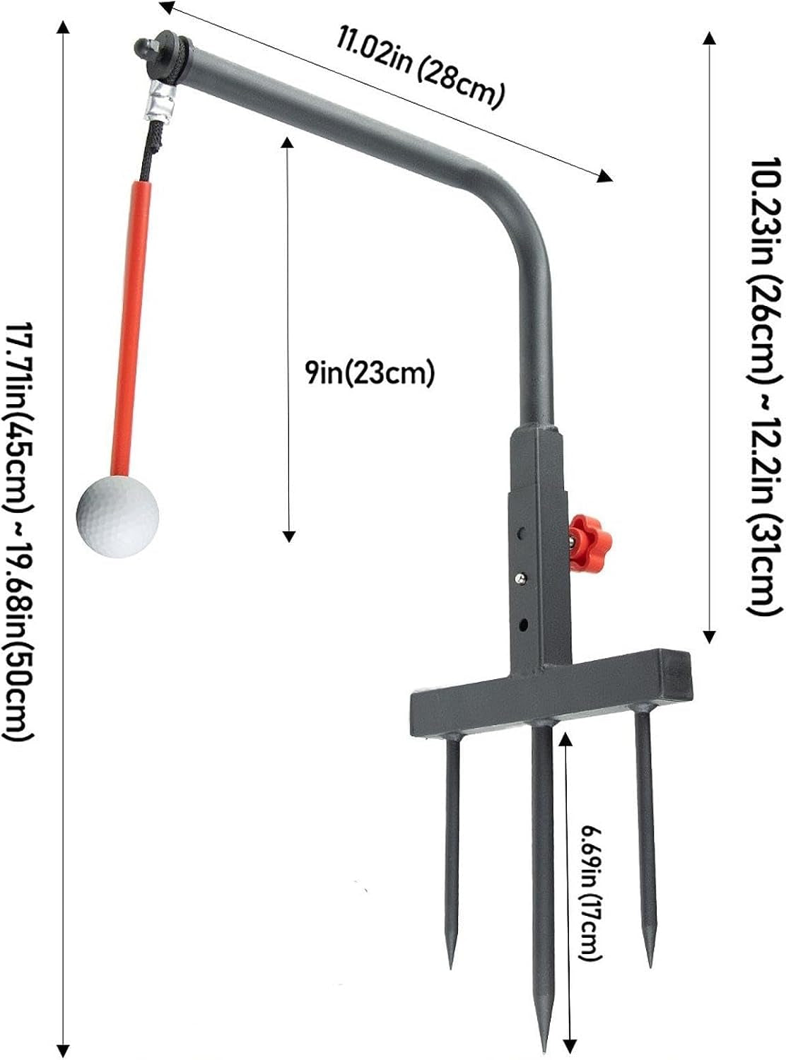Golf Swing Groover Training Aid for Outdoor Activities Professional Golfer
