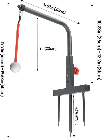 Golf Swing Groover Training Aid for Outdoor Activities Professional Golfer