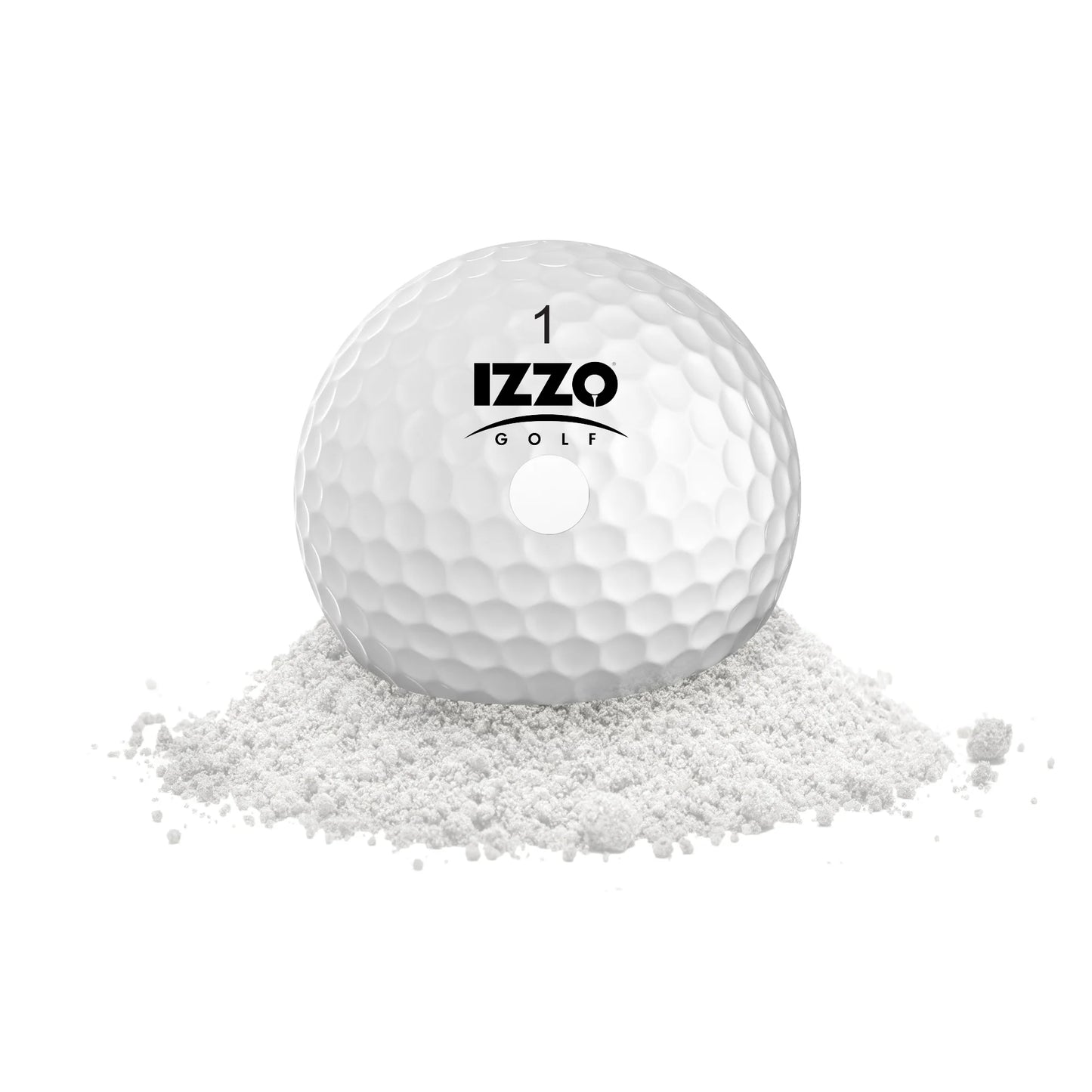 (4 Pack)  Exploder Prank Golf Balls, White and Dimpled, 4 Pack