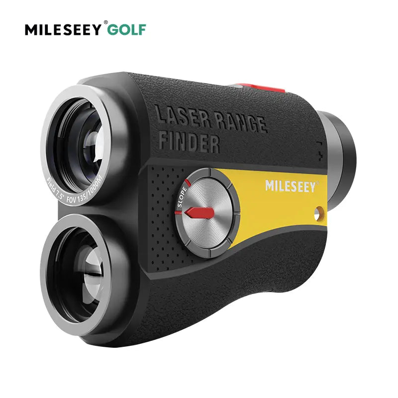 Mileseey Premium Compact Golf Rangefinder - Golf Supply with Dual LCD Display for Golfers, Supplemental Golf Accessories