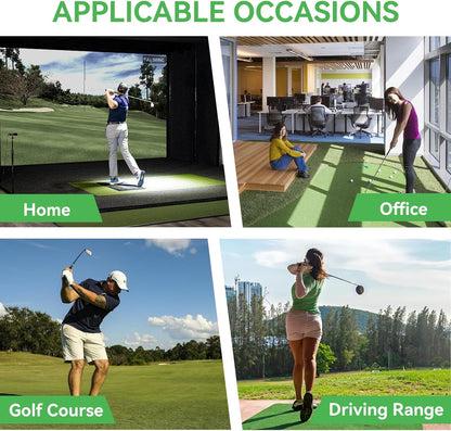 Golf Swing Training Aid, Retractable Golf Grip Trainer for Golf Training, Golf Swing Trainer with Arm Band for Warm-Up, Right-Handed Grip Trainer Golf Club for Indoor & Outdoor Use