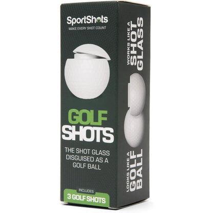 Golf Ball, Gifts for Golfers Men, Fun Novelty Drinking Cups for Golf Parties,Easy to Clean (White)