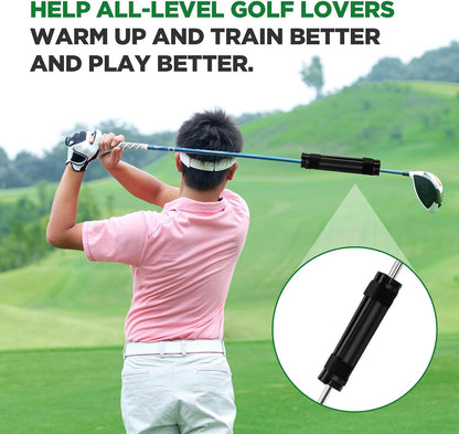 Golf Club Weights Golf Swing Weights for Practice and Warm up Swing Trainer Rings with 2 Pcs Weighted Donut Accessory Equipment Tool for Clubs