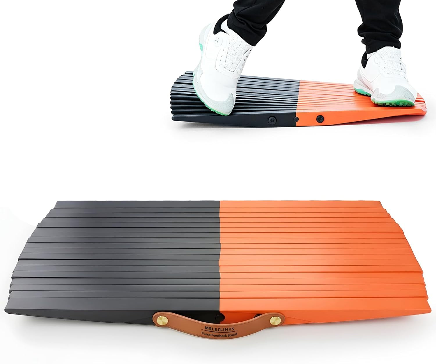 Golf Pressure Plate, Golf Balance Board Training Aid with Real-Time Feedback, Left/Right & Fore/Aft Golf Weight Shift Board - Boosts Speed & Distance, Golf Swing Trainer for Gravity Dual-Axis Analysis