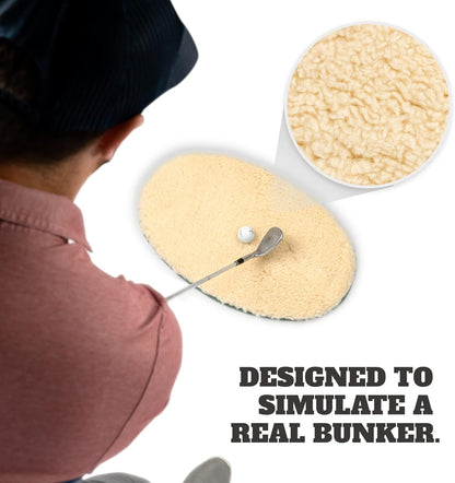 Bunker Mate - Golf Simulator Bunker Addition, Develop Better Technique and Consistency Out of Bunkers, Improve Golf Bunker Technique from Home with Our Golf Training Aid