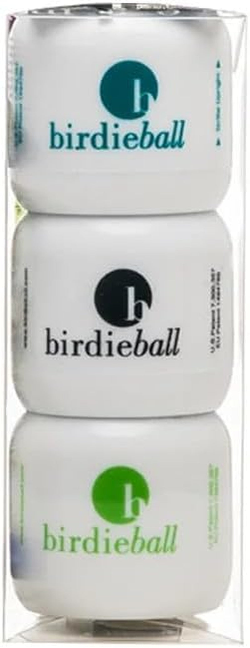 Sleeve – 3-Pack Limited-Flight Practice Golf Balls, Foam Golf Ball Alternative with Real Spin & Feel, Golf Training Aid for Backyard, Indoor Golf Practice, Golf Balls 3 Pack for Men & Women