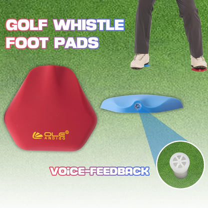 Golf Strength Foot Pads with Sound Feedback | Sound Feedback Foot Pads Train Ground Reaction Force, Stability, and Club Head Speed.