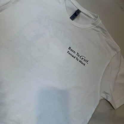 BTGFTW Twilight 9 Tee - Limited Drop Golf Tee with "Born to Golf, Forced to Work" Design