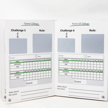 Golf Challenge Book - Revive Your Golf Game!