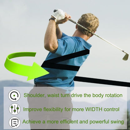 Golf Swing Trainer - Adjustable Golf Training Aid for Accuracy & Distance Control, Training Tool with Carry Case (Men/Women)