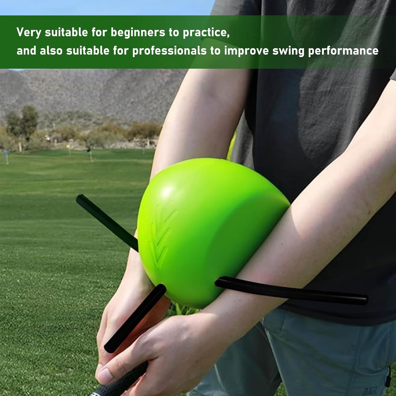 Golf Training Aids, Connector Golf Training Aids, Help Train the Correct Swing Action and Arm Structure. the Golf Swing Trainer Is Suitable for All Levels of Golfers