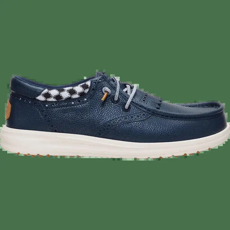 HEYDUDE Wally Golf Classic - Comfortable Slip on Golf Shoes