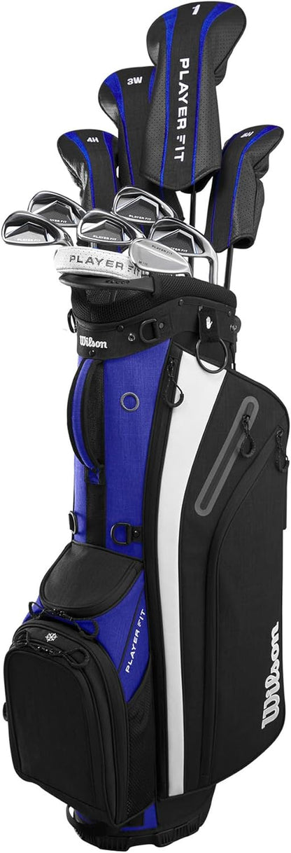 Wilson Playerfit™ Complete Golf Set with Carry Bag - Men'S Steel Golf Clubs