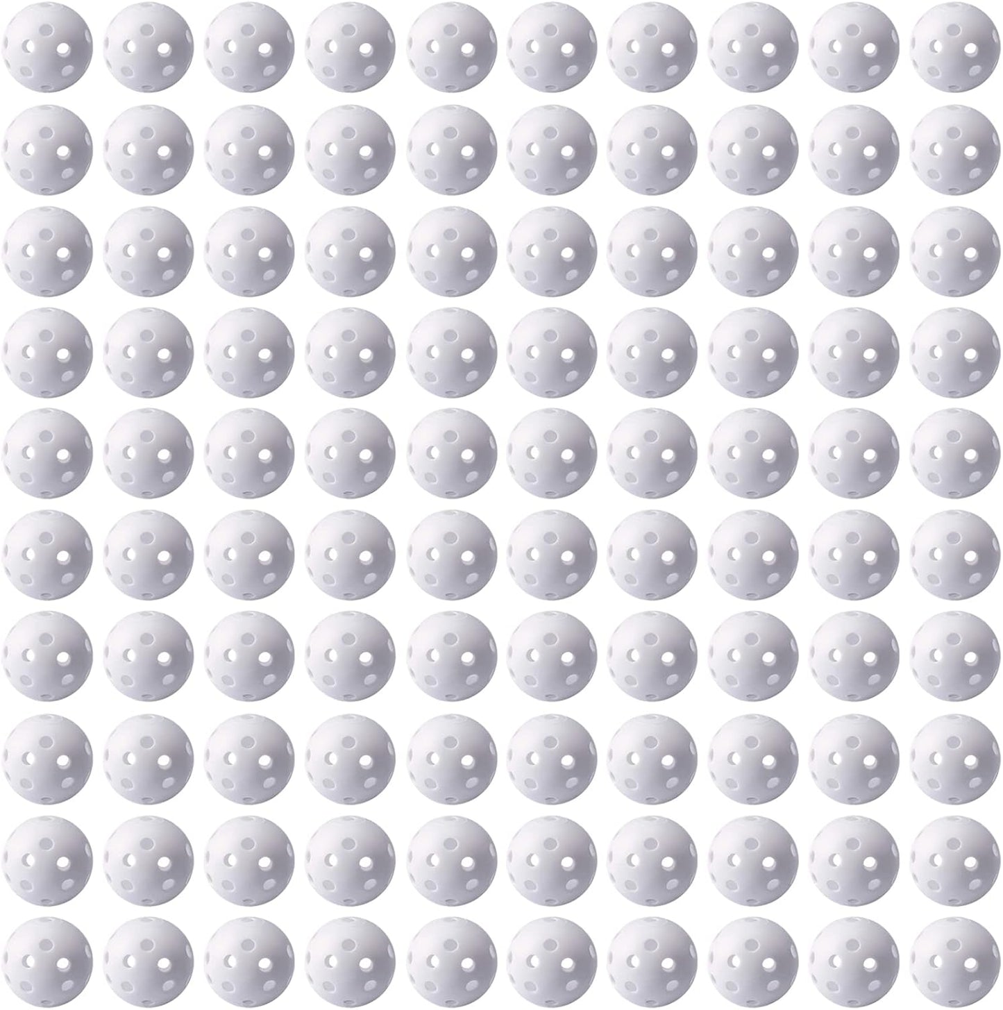 Practice Golf Balls for Backyard, Plastic Golf Training Balls 5 Inch Indoor Golf Balls for Driving Range, Swing Training, Indoor Golf Simulators, Outdoor and Home Use