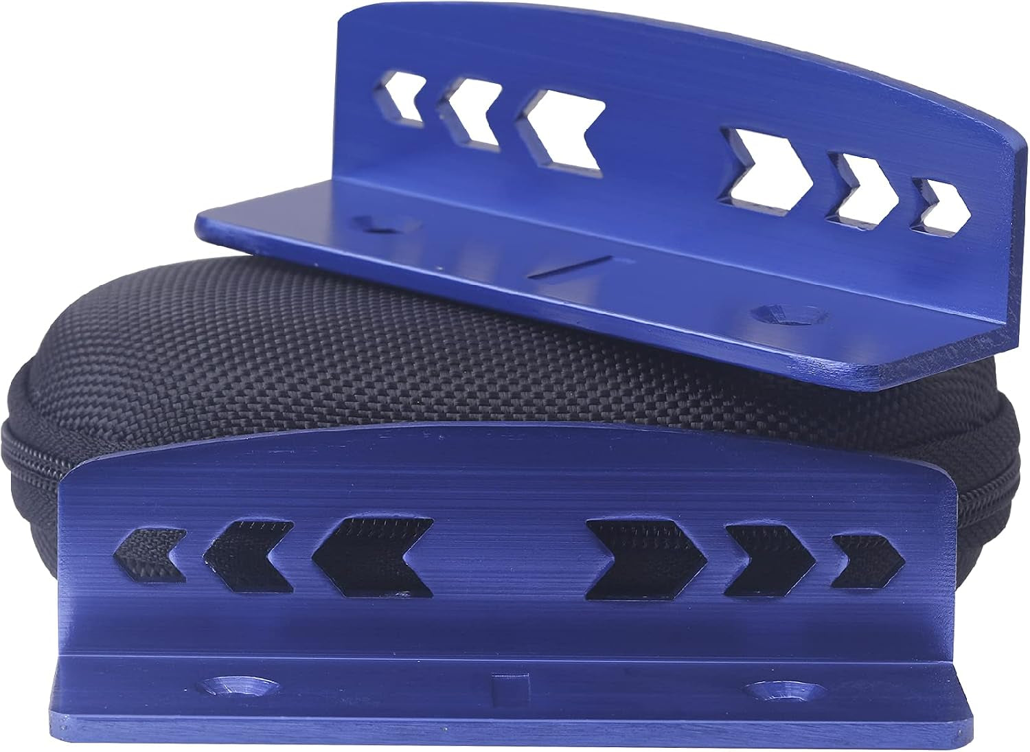 Golf Putt Trainer | Putting Gate Practice Tool with Travel Case - Imorove Your Golf Putting Skill Putt Golf Training Aid Putter Path (Blue)