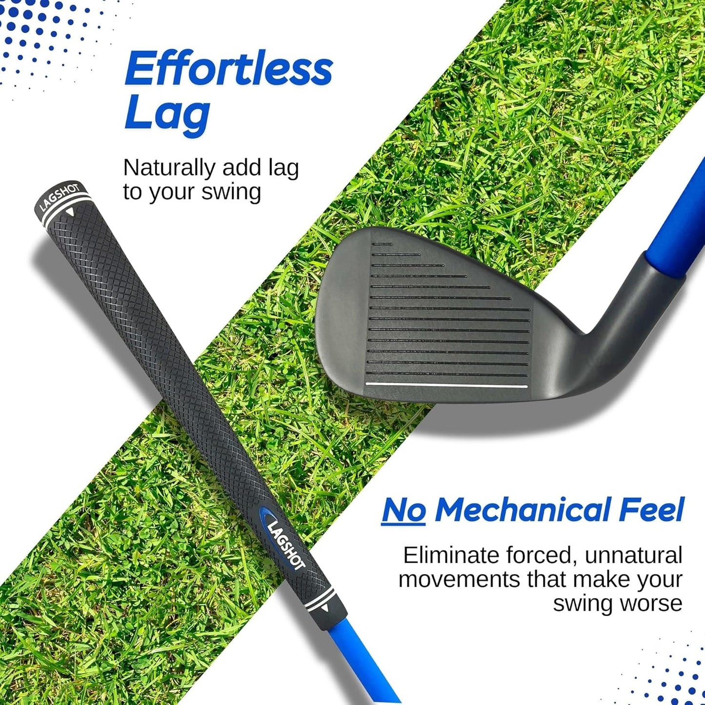 XL 7 Iron Swing Trainer for Taller Men – Longer, Flexible Shaft Designed for Height & Strength | Groove Tempo, Lag & Timing | Build a Whippy, Powerful Swing for Better Distance & Accuracy