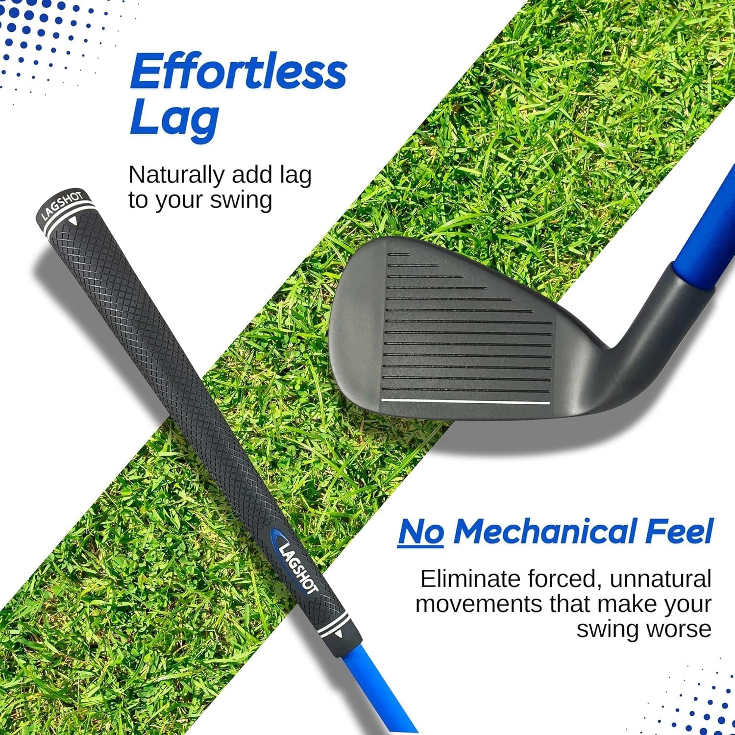 XL 7 Iron Swing Trainer for Taller Men – Longer, Flexible Shaft Designed for Height & Strength | Groove Tempo, Lag & Timing | Build a Whippy, Powerful Swing for Better Distance & Accuracy