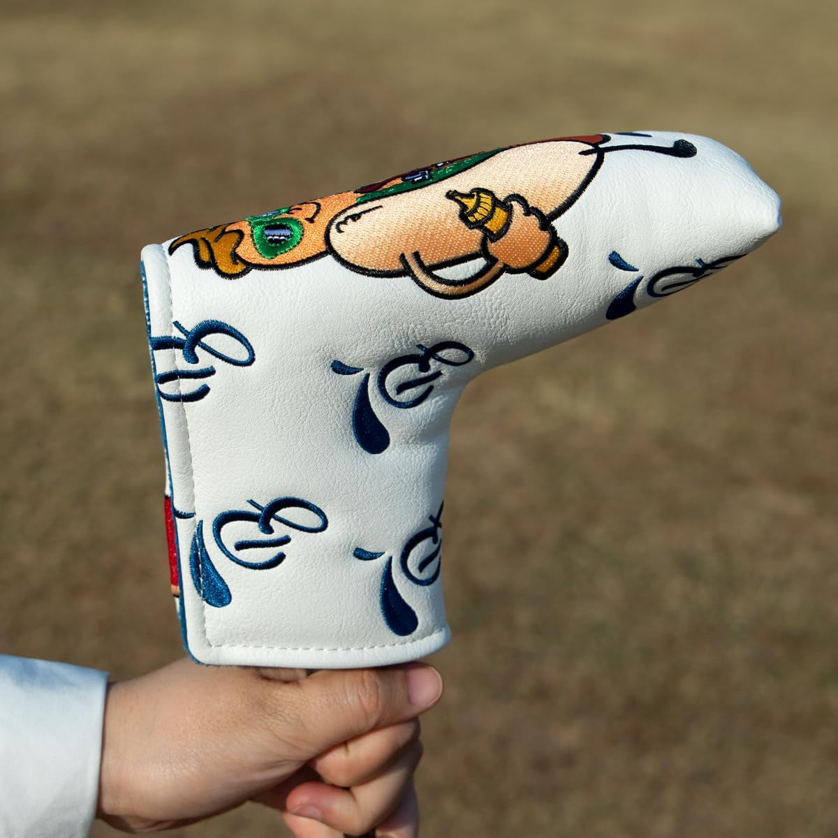 Putter Covers Hotdog Mallet Putter Headcover Blade Putter Covers Leather Golf Headcover with Magnetic Golf Club Cover for All Brand