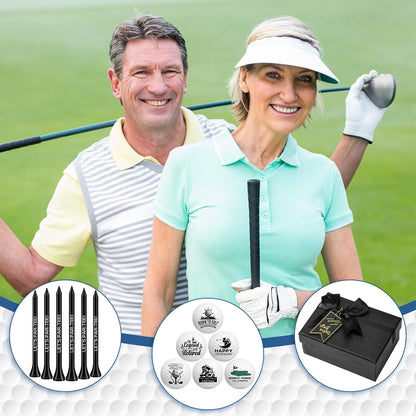 Retirement Golf Balls Gift for Men | with Tees and Gift Box, for Dad Coworkers Golfers Husband, Funny Retired 2026