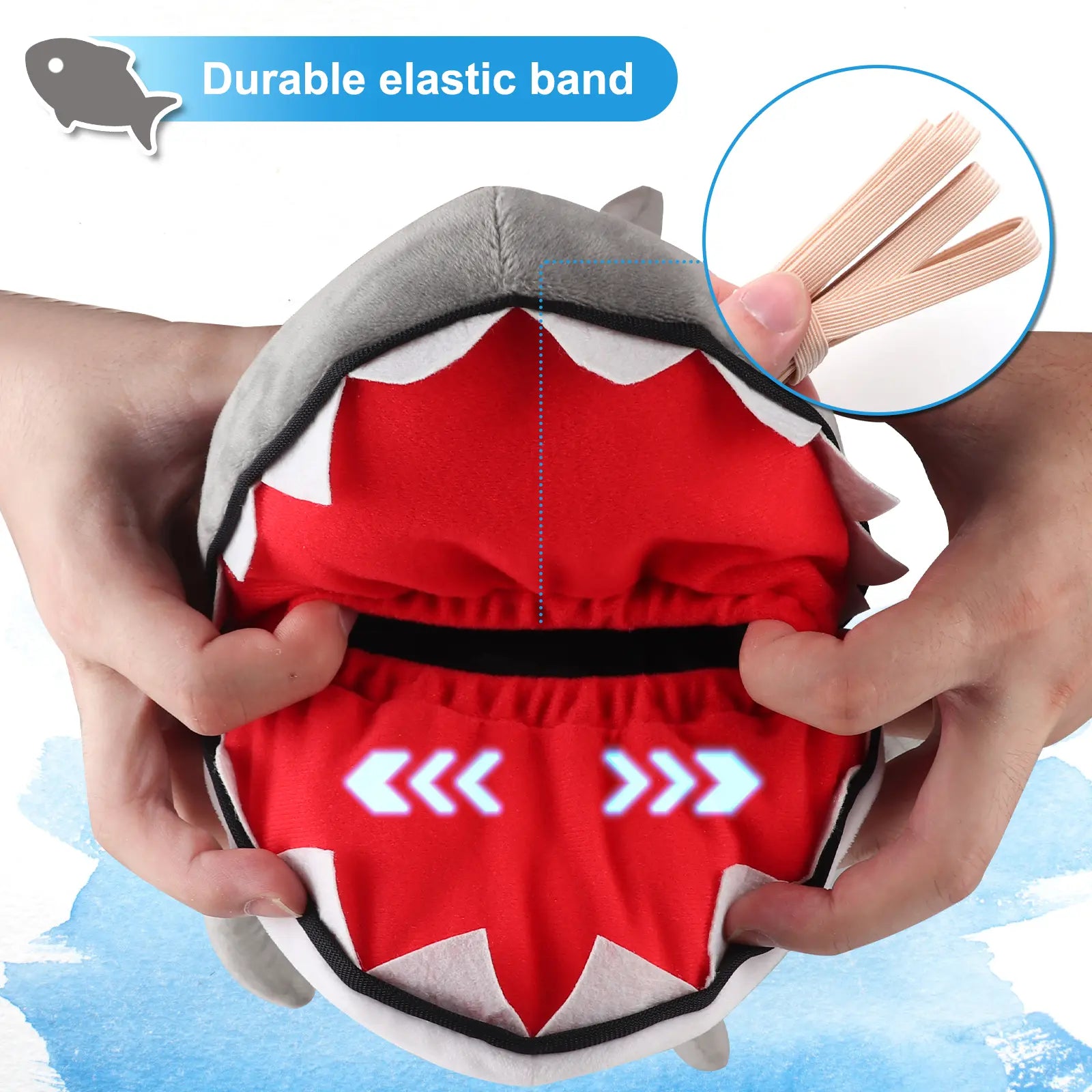 Craftsman Golf Shark Driver Headcover, Cool Style, Soft Plush, Club Protector