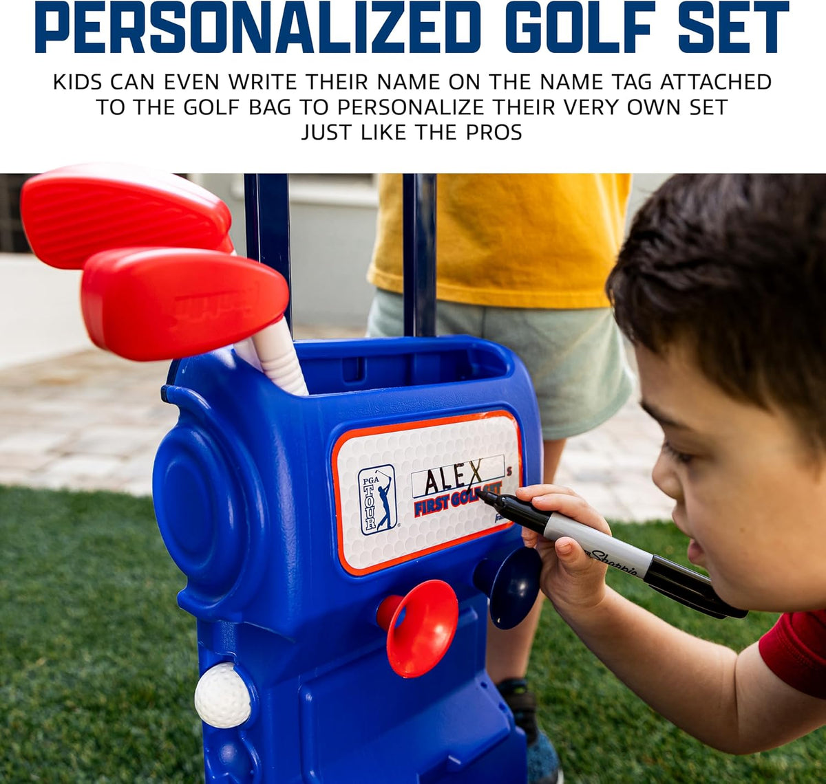 Franklin Sports PGA Tour Myfirst Kids Toy Golf Club Set
