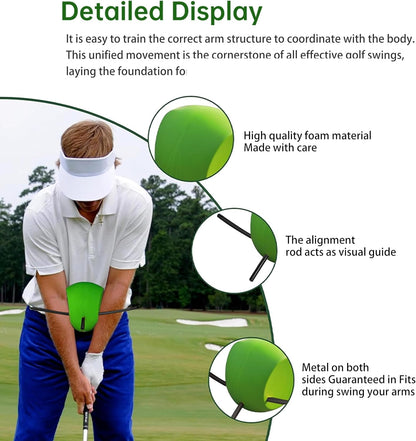 Golf Training Aids, Connector Golf Training Aids, Help Train the Correct Swing Action and Arm Structure. the Golf Swing Trainer Is Suitable for All Levels of Golfers