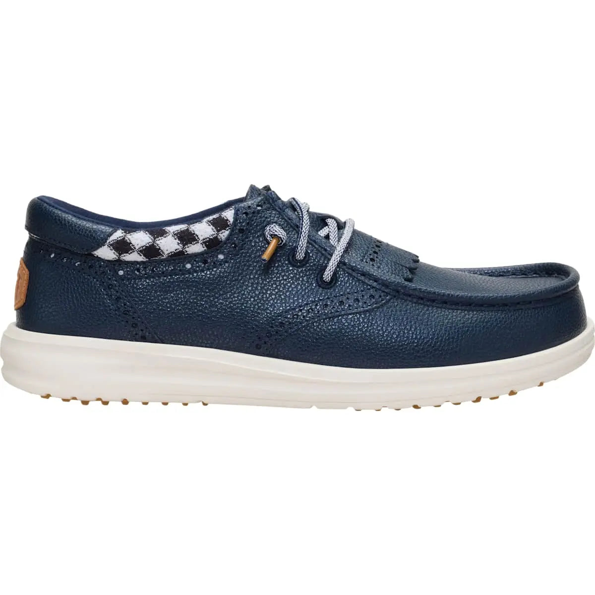 HEYDUDE Wally Golf Classic - Comfortable Slip on Golf Shoes