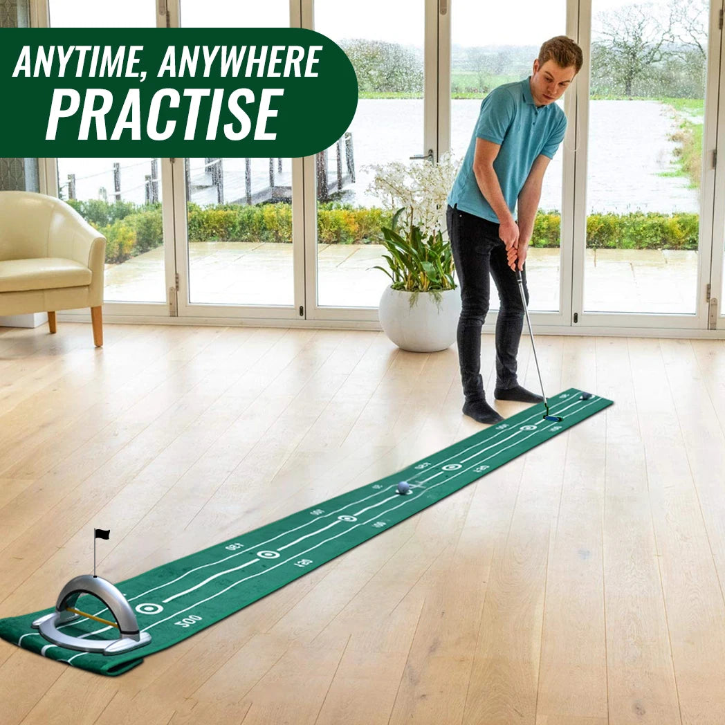 Golf Automatic Putting Machine, Auto Return Golf Cup, Indoor/Outdoor Putting Practice Aid, Golf Training for Office Use
