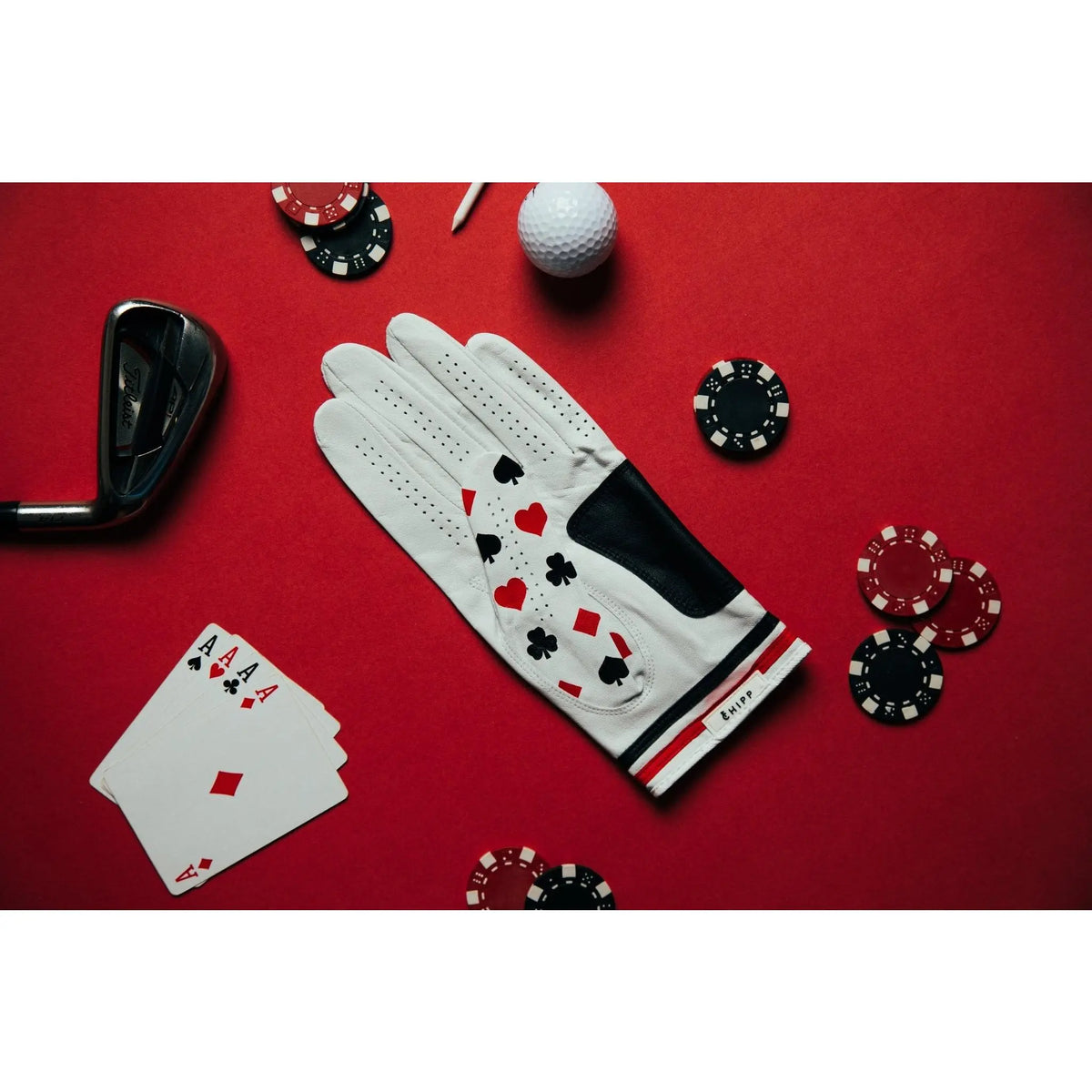 "Texas Hole'Em" Golf Glove | Premium Cabretta Leather | Men'S & Women'S Golf Accessory | Breathable, Durable, Comfortable