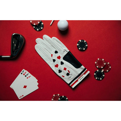 "Texas Hole'Em" Golf Glove | Premium Cabretta Leather | Men'S & Women'S Golf Accessory | Breathable, Durable, Comfortable