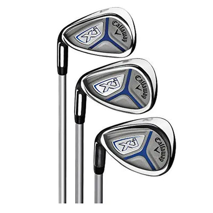 Callaway Golf Xj Junior Golf Set, Level 2, 6 Piece Set, Left Hand, Blue