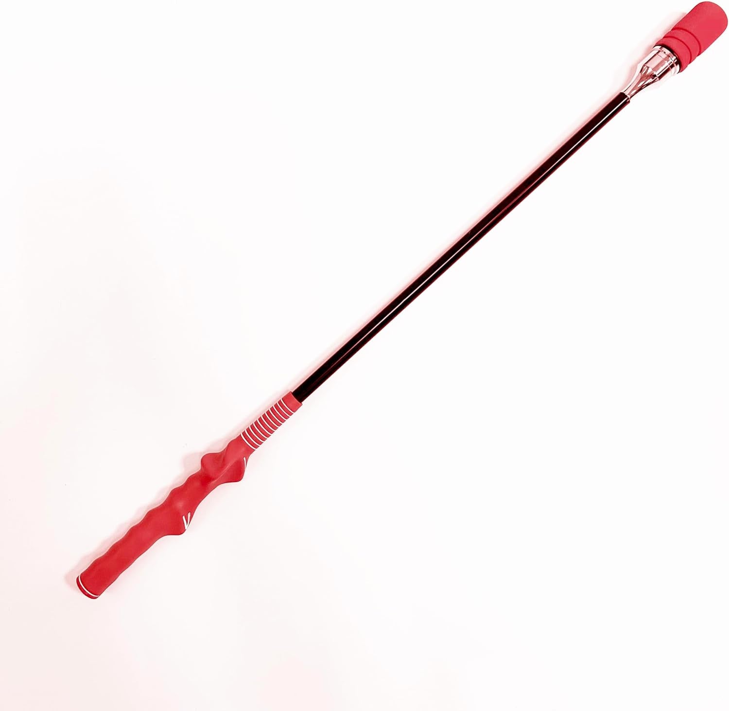Golf Swing Trainer, Golf Training Aid for Tempo Practice, Weighted Golf Click Stick Helps Enhance Strength, Improve Swing Rhythm & Maintain Balance, Golf Grip Trainer